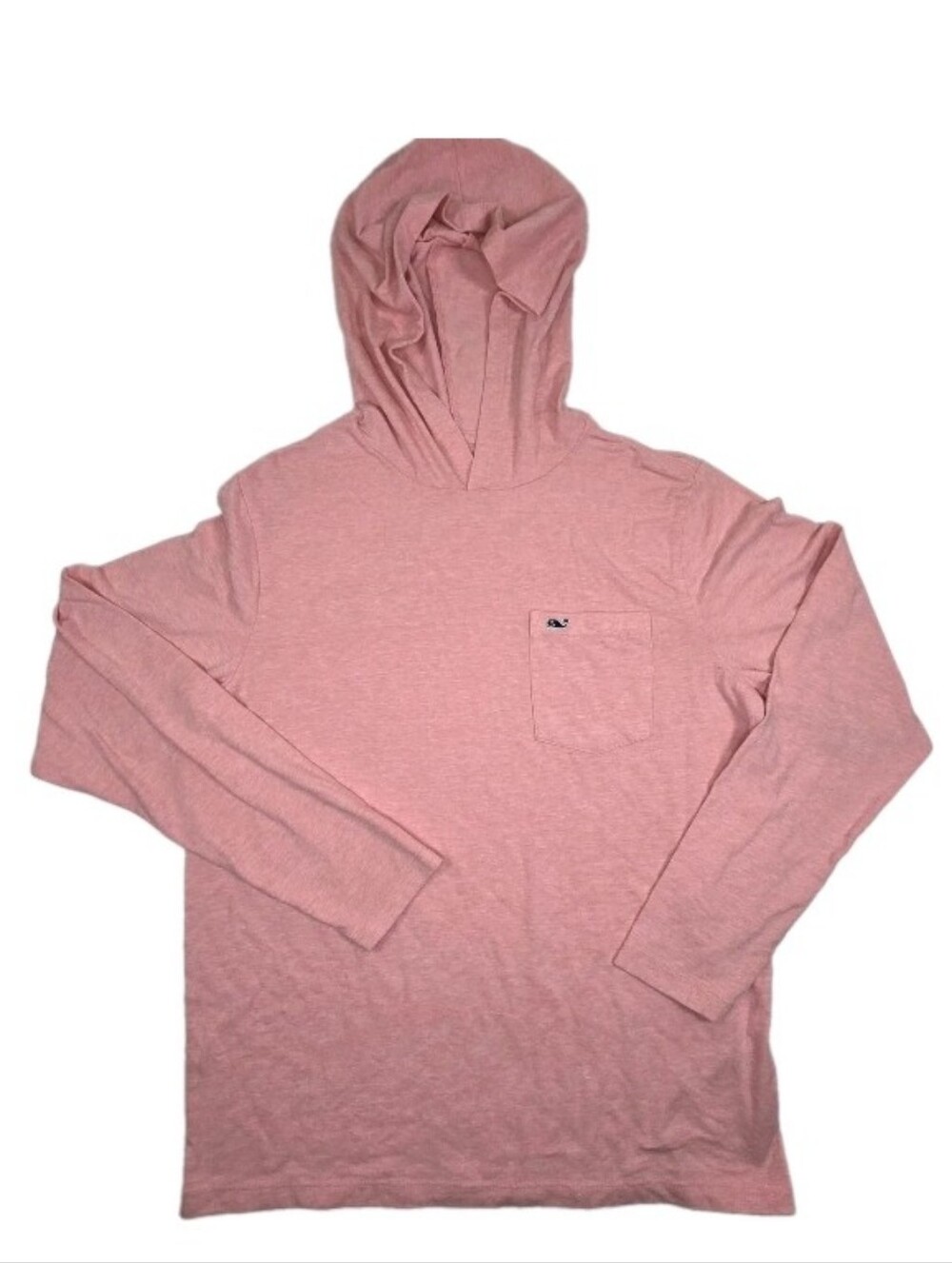 Vineyard Vines Edgartown Hooded Tshirt Boys Size L Coral Coastal Hoodie